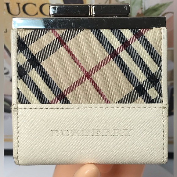 Burberry Nova Check Kisslock Coin Purse 😍 - Picture 4 of 17